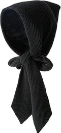 Gestrickter Schal mit Kapuze